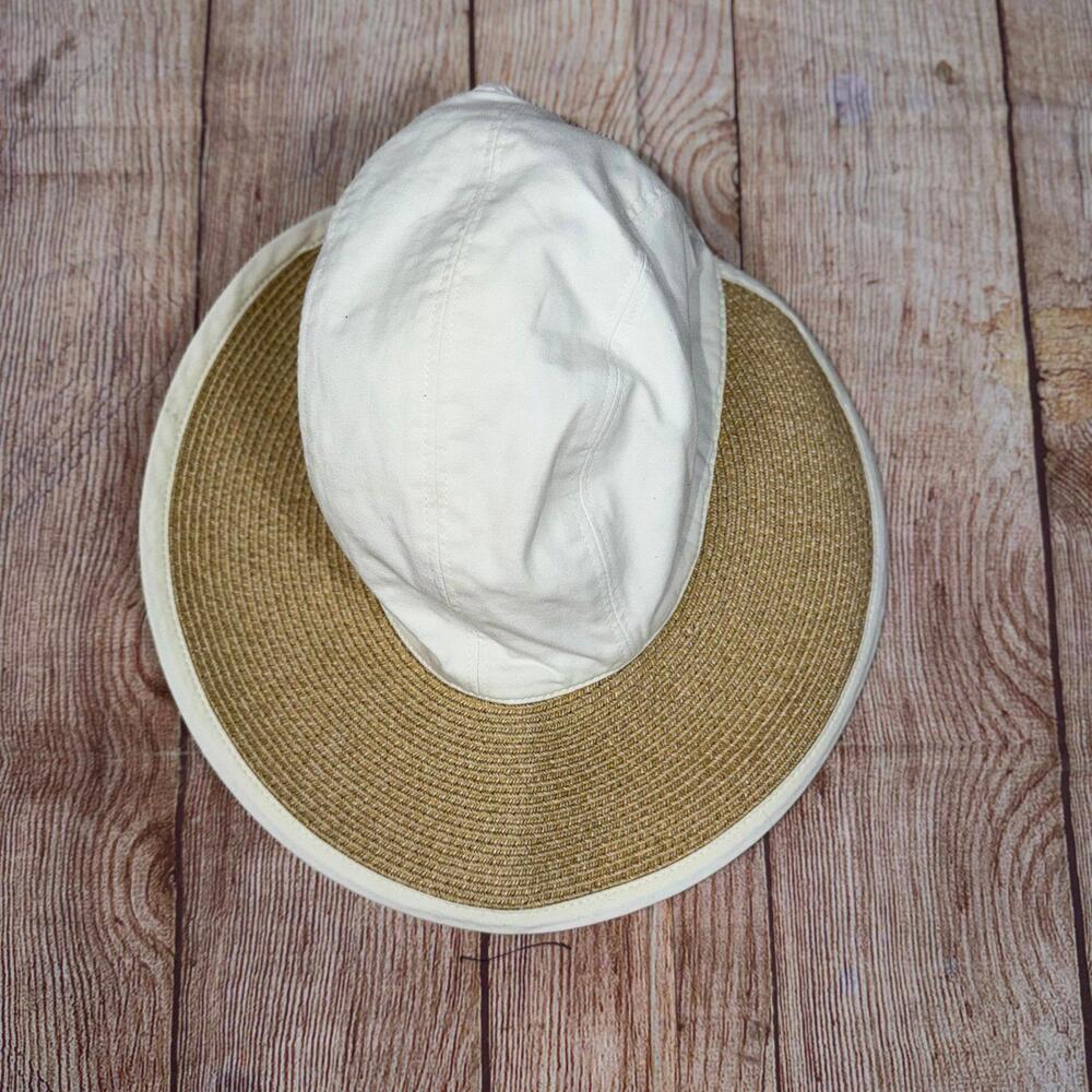 Talbots Women's Sun Hat with Cotton Crown and Paper Brim - Picture 2 of 6